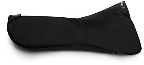 Winderen Sattelpad fürs Dressurreiten Slim 10mm, Größe:16, Farbe:Coal