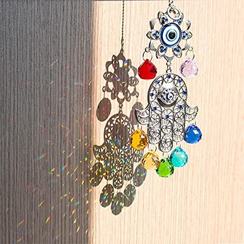 Türkisches Windspiel Mit Perlen - Wind Chimes - Windfänger - Gartendekoration - Asiatische Windspiel - Garten