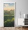 MyMaxxi - Tür bekleben mit Türtapete Türposter Türfolie Selbstklebend 90x200 Weinberge - Tür verschönern Türaufkleber Türklebefolie Wald Berge Gebirge grün