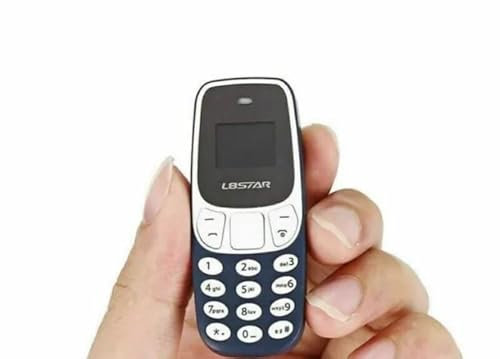 Générique Mini Téléphone Portable L8star BM10 Bluetooth changeur de Voix indétectable (Bleu)