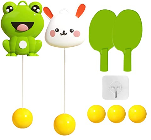 Maodom Indoor Tischtennis Zum Aufhängen,Kreatives Hänge Tischtennis Trainer Set,Tischtennisspielzeug,Tischtennistrainer Set,Hängendes Tischtennis Trainingsgerät Für Kinder? / ?