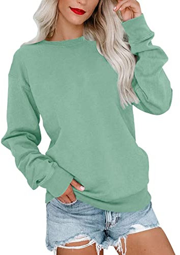 neon Pullover Damen grün Decken Sweatshirt Damen Hoodie Damen weiß Gold Jacke Sweatjacke Damen kurz Softshell Mantel Frauen Sylt Langarmshirt blau Damen weihnacht Tunika Shirts