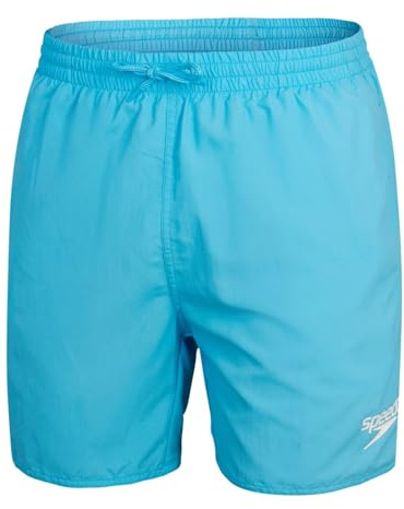 Speedo M Essentials 16 Watershort Blau - Klassische Sportive Herren Badeshorts, Größe M - Farbe Picton Blue