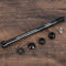 Adattatore per perno passante, per bici da allenamento con asse passante, 12 x 142-1848 mm, P1,5/P1,75, adatto per biciclette con diverse larghezze dell'asse posteriore (M12 x 1,5 160-172)