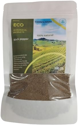 Pimienta negra, Especia, Pimienta negra en grano, Condimento culinario, Molinillo de pimienta, Pimienta negra orgánica, Pimienta negra en polvo, Esencia culinaria, Pimienta negra fresca, Aromatizante.