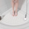 XIYUNTE Eck-Duschmatte rutschfest - 70x70cm Antirutschmatte für die Dusche, Badematte rutschfest schimmelresistent und maschinenwaschbar, Antirutschmatte Dusche Dreieckig BPA-frei und latexfrei