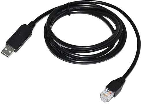 CAVO DEBUG CONSOLE SERIALE USB RS232 CON CHIP SU CAVO RJ45 8P4C/RJ12 6P4C(1.8m,FT232RL CHIP TO RJ11)