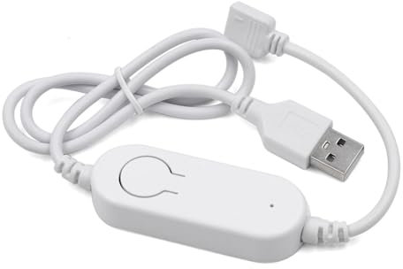 Qerwsdty Tuya RGB WiFi LED Controller DC5V USB Dimmer für 2835 5050 RGB LED Streifen Lichter Smart Life App Adapter
