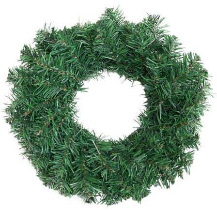 DRESSOOS Weihnachtskranz Aus Weihnachtsanhänger Künstlich Girlande Zum Aufhängen Weihnachtsschmuck Pflegeleicht Dekoration Für Fenster Und Tür Hängekranz Für Innen Und Außen