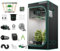 MARS HYDRO Growzelt Komplettset mit FC3000 Samsung LM301H App-Regelung Dimmbarer LED Grow Lampe,100X100X180cm 1680D Hoch Reflektierend Mylar Grow Box Komplettset,4 Effizientes Belüftungssatz