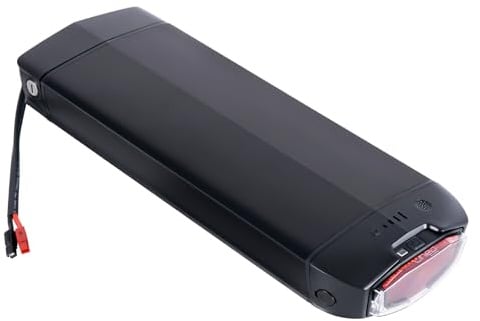 Gepäckträger Ebike Akku 52V 15Ah Heckträger EBike Lithium Ionen Akku Fahrrad Umbausatz für 250W 350W 500W 1000W 1500W Motor mit Ladegerät Safe Lock (ohne Heckträger)