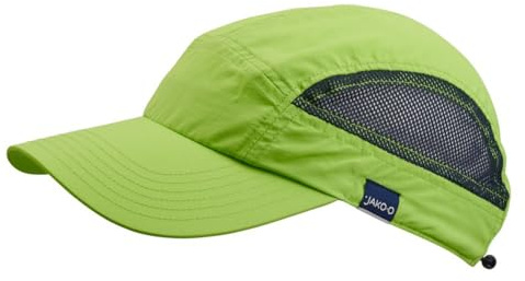 JAKO-O Kinder Baseballcap mit Mesh-Einsatz – Sommer Mütze Sonnenschutz Cap | Luftig & verstellbar: Sommerleichte Kinder Kappe mit atmungsaktivem Mesh-Gewebe und Kordelzug für perfekten Sitz.