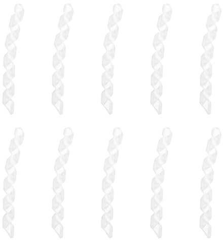 Hohopeti 10 Stück 10 Stück Flexible Kratzfeste Gummi Schaltzug Spiralhüllen Transparent Universeller Fahrradbremskabelschutz für Schalt und Bremszüge Robuste Kabelschutzhüllen zur