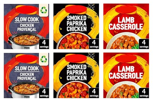 Recipe Mix Variety Pack, Slow Cook Chicken Provençal, Smoked Paprika Chicken, Lamb Casserole, Pack Of 6