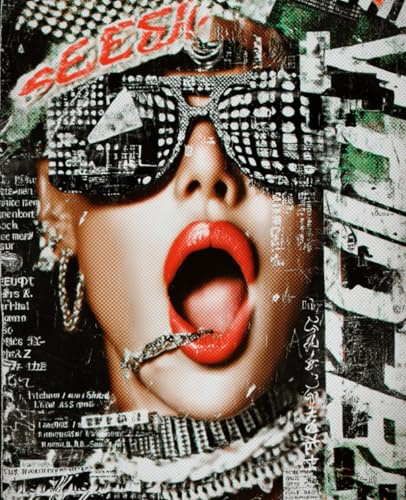 Y2K Notebook: Retro-inspired journal in 90s & early 2000s magazine style for teens, millennials, friends and kids