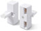 rhinocables BT Socket Adapter | Versatile Multi-Port Adapter - Double 2-Way, Triple 3-Way, & Quad 4-Way Splitter Options for Universal Compatibility with Phone, Fax & Modem (Double)