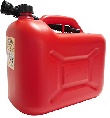 2er Set: 2x Benzinkanister 20 Liter rot KKR 20 PE Reservekanister