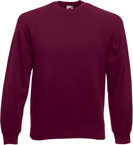 Fruit of the Loom Men's Set-In Classic Sweater, Burgundy, X-Large