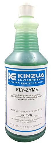 Fly-Zyme, Highly Concentrated Enzyme Drain Cleaner for Pipes, Drain Gel for Fruit Flies, Organic Waste Degrader & Odor Neutralizer - 946 ml