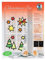 Ursus 21750099 - Dekorationsset Bäume & Sterne, Material für 6 Bäume und 6 Sterne, inklusive Bastelanleitung, ideal als winterliche Wand -, Fenster -, und Raumdekoration