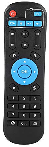 Kafuty Universel télécommande de Remplacement Home TV Set-Top Box Remplacement Télécommande Durable Télécommande Longue Distance, Convient pour T95Z Plus T95U Pro T95V Pro Q Plus QBOX