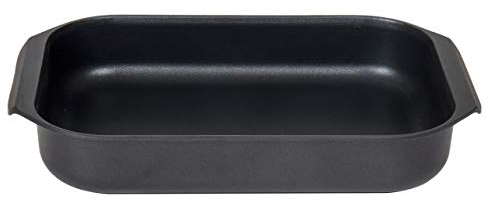 SSW BBQ Chef Schlemmerbräter Aluminium-Guss Bräter, Schwarz, 3,9 l