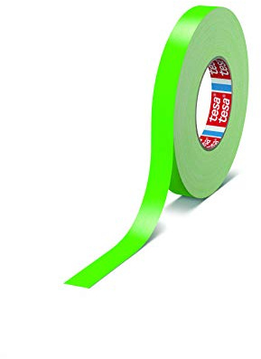 tesa band 4651 Premium leistungsstarkes Gewebeband versch. Breiten und Farben (15 mm x 50 m, grün)