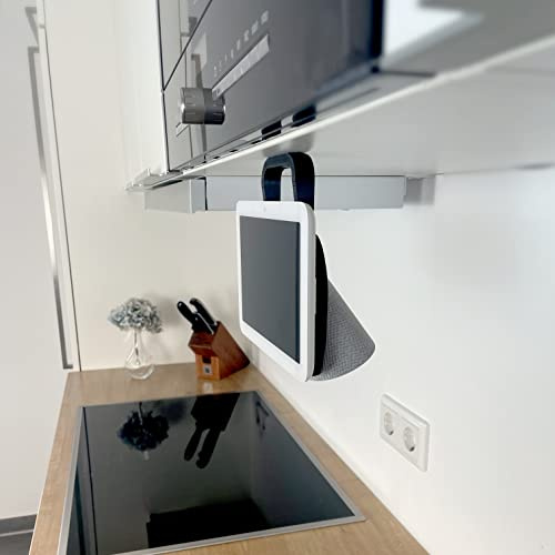 Nubsi Küchen Halterung für Google Nest Hub Deckenhalterung (Schwarz)