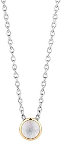 Ti Sento Milano Collier mit Perlmutt und Zirkonia 3898MW/42 48
