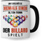 Billard Tasse Geschenkidee Pool Kaffeetasse Humor Witz Geschenk für Billardspieler Kaffeebecher Billardspiel Becher (Weiß & Schwarz)