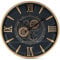 formano Wanduhr Spintimes 58 cm Metall mit sichtbar drehenden Zahnrädern