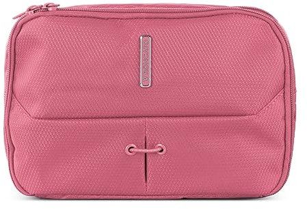 RONCATO Ironik 2.0 necessaire Beauty case da viaggio per donne e uomini, Borsa da Toilette con zip e pratici scomparti interni - Rosa