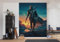 Star Wars Vlies Fototapete - The Mandalorian Gunslingers - Größe 200 x 250 cm - Kinderzimmer, Tapete, Kindertapete