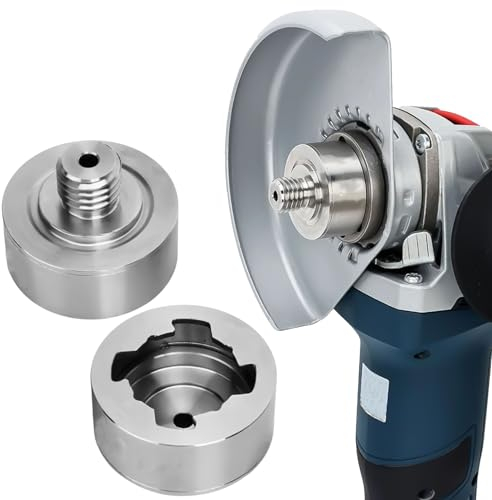 X-LOCK Adapter auf M14 Gewinde: Nizirioo Edelstahl XLOCK Adapter Winkelschleifer Aufsatz, Präzision und Stabilität, Adapter für Winkelschleifer-Schneidklinge, Bohreradapter mit Diamantkern