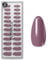 DOONAILS Soft Gel Press On Nails 30er Set Babyboomer Almond Form Lila Nägel zum Aufkleben Full Cover in Salonqualität Fake nails soft gel Medium Natürliches & angenehmes Tragegefühl