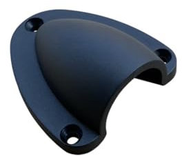 UGLYAF 3pcs Nylon Wire Cable Vent Cover Clam Shell Clamshell Vent Ventilator Through Vents For Boat Outlet Marine Yacht (Color : Large White)