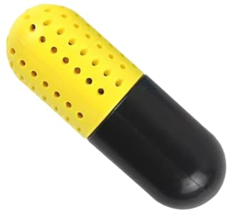 SOLUSTRE 1stück Schuhkapseln Feuchtigkeitsaufnahme Gelbe Schuhe -kapseln Geruchsneutralisation Für Schrank Und Schublade Atmungsaktives Design Umweltfreundliches Material