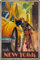 Historisches Retro Vintage Blechschild mit Souvenir Reisemotiv, Ferien, Abenteuer, Urlaub Deko Schild, 30 x 20 cm (New York, USA)