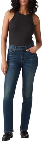Levi's 724 High Rise Straight Jeans, Miles Apart, 28W x 30L Femme