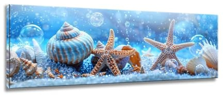 Diamond Painting Erwachsene, Diamond Painting Hülse, Diamond Painting Groß xxl 100x300cm, Diamant Painting Bilder, Strand Diamond Painting Eckige Steine, DIY Diamond Painting für Home Decor MX-403