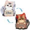 Cute Cat Magnet for Dishwasher Sign Clean Dirty,Funny Fridge Magnets Flip Sign,Easy to Read Universal Anime Metal Magnetic for Refrigerator Organization and Kitchen Decor (Cat)