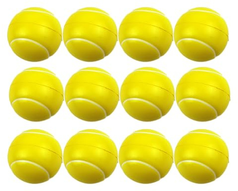 Generico Sturdy Foam Tennis Balls, High Elasticity Practice Tennis Foam, Tennis Balls for Adult Practice, High Bounce Foam Tennis, Foam Soft Tennis Balls for Beginners Training