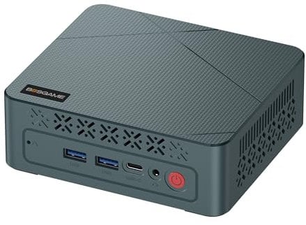 BOSGAME E2 Windows 11 Pro Business Mini-PC AMD Ryzen 5 3550H, 4 Kerne, 8 Threads, bis zu 3,7 GHz, 16 GB DDR4 RAM, 512 GB SSD, 4K@60Hz Triple Display, HDMI, Type-C, USB3.2, LAN, Wi-Fi 5, Bluetooth 5.0