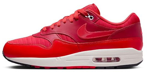 Nike Men's Air Max 1 Shoes, Red, 9 UK