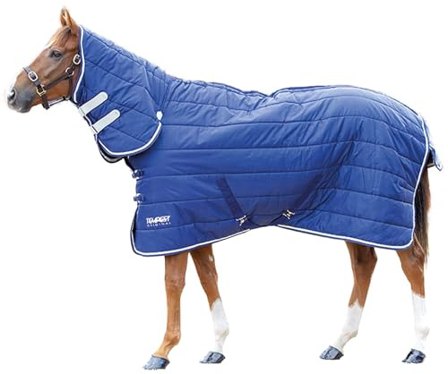 Shires Tempest Original 100g Stable Rug and Neck - Navy 6'0 / 72, Navy