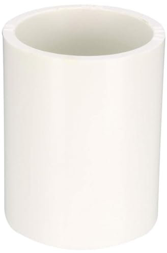 TOP-VIGOR Lot de 10 raccords de tuyau métriques droits en PVC de 32 mm, connecteurs de plomberie soudés au solvant, adaptateur de raccord de tuyau coulissant en PVC pour connexion de tuyau d'eau de