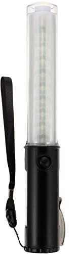 Uonlytech Leuchtstäbe Wiederverwendbar Dekorativ Für Fans Partys Feiertage Leicht Anzuwenden Fluoreszierendes Design Kreativer Verkehrsstab Stick Licht Glow Stick