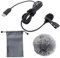 Microfono Lavalier Type-C per Smartphone e PC, Microfono Esterno con Clip e Parabrezza, Cavo da 1.5M, per YouTube, Interviste, Conferenze, Podcast e Registrazioni Video,microfono indossabile