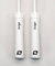 Exigo® Stealth Heavy Power - Corda per saltare da 3 m, lunghezza regolabile, per Muay Thai, boxer, MMA, colore: bianco