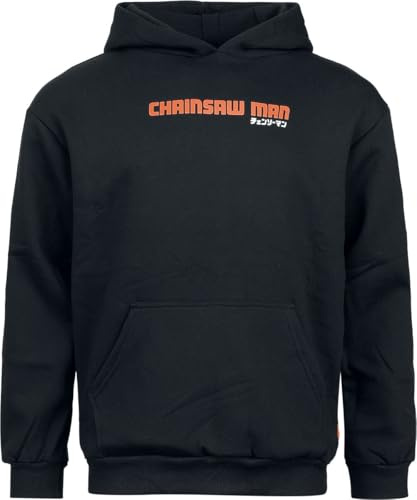 Chainsaw Man Devil Hunter Men's Hoodie Black Anime Fan Merch TV Series
